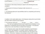 Employee Employer Contract Template 40 Great Contract Templates Employment Construction
