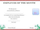Employee Of the Month Certificate Template with Picture Elegant and Funny Employee Of the Month Certificate