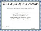 Employee Of the Month Certificate Template with Picture Interesting Certificate Template Example for Employee Of
