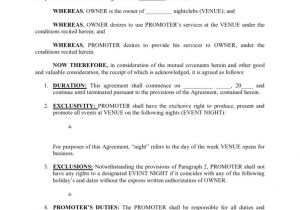 Employee Promotion Contract Template Promoter Agreement Arbitration Lawsuit