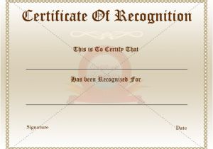 Employee Recognition Certificates Templates Free Certificate Of Appreciation or Recognition Award Template