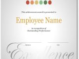 Employee Recognition Certificates Templates Free Employee Recognition Certificate