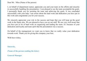 Employee Recognition Email Template 15 Best Appreciation Letter Samples and Email Examples