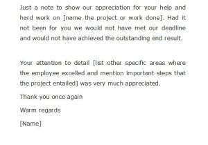 Employee Recognition Email Template 49 Printable Employee Recognition Letters 100 Free ᐅ