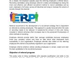 Employee Referral Program Email Template Employee Referral Program Pdf
