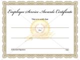 Employee Service Award Certificate Template 37 Awesome Award and Certificate Design Templates for