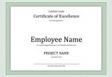 Employee Service Award Certificate Template 8 Best Images Of Employee Award Certificate Templates