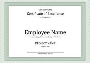 Employee Service Award Certificate Template 8 Best Images Of Employee Award Certificate Templates
