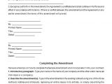 Employment Contract Amendment Template 9 Contract Amendment Templates Word Pdf Google Docs