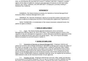 Employment Contract California Template 32 Employment Agreement Templates Free Word Pdf format