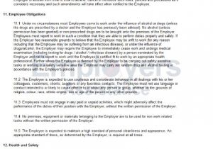 Employment Contract Template Nz Part Time Employment Contract Agreement Employers