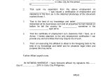 Employment Contract Template Zimbabwe Employment Affidavit Template by Acreal32 Affidavit