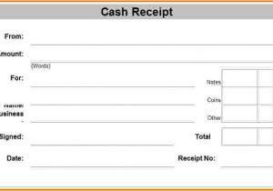 Empty Receipt Template 8 Blank Receipt Expense Report