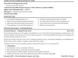 Emt Basic Resume Emt Paramedic Resume Example