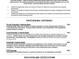 Emt Basic Resume Qualified Paramedic Resume Template Premium Resume