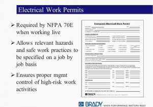 Energized Electrical Work Permit Template Find the Best Custom Energized Electrical Work Permit