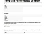 Energy Performance Contract Template Performance Contract Template 11 Download Free