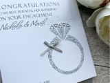 Engagement Congratulations Card Handmade Ideas Handmade Engagement Cards Personalised Engagement