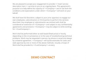 Engagement Contract Template Engagement Letter 3 Easy Steps