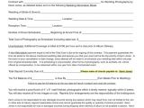 Engagement Contract Template Wedding Photography Contract Kevin Jones Photography