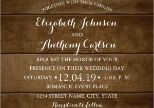 Engagement Invitation Card Background Image Country Wood Lace Wedding Invitations Elegant Rustic