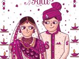 Engagement Invitation Card In Gujarati Language 32 Best Indian Illustrated Wedding Invites Images In 2020