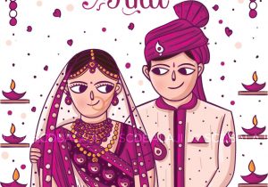 Engagement Invitation Card In Gujarati Language 32 Best Indian Illustrated Wedding Invites Images In 2020