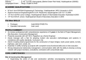 Engineer Civil Resume Civil Engineer Resume