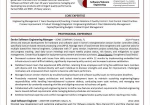Engineer Coordinator Resume software Engineering Manager Resume Example Distinctive