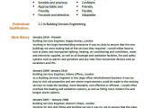 Engineer Resume Builder Building Services Engineer Resume Sample Cover Letter