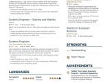 Engineer Resume Buzzwords Systems Engineer Resume Samples with 7 Examples