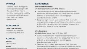 Engineer Resume Canva Free Resume Templates Canva Resume Examples
