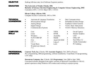 Engineer Resume Entry Level 37 Engineering Resume Examples Free Premium Templates