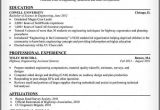 Engineer Resume Length Entry Level Engineering Resume Must Be Written Excellently