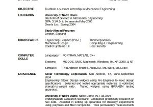 Engineer Resume Mechanical 10 Engineering Resume Template Free Word Pdf Document