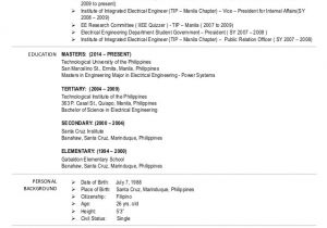 Engineer Resume Philippines Resume Engr Mark Joseph R Rodas April 2015 1