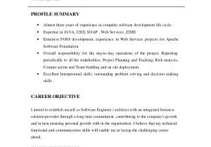 Engineer Resume Professional Summary Sample software Engineer Resume 8 Examples In Word Pdf