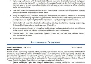 Engineer Resume Profile Examples Electrical Engineer Resume Example