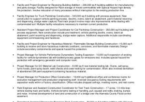 Engineer Resume Project List Daniel K Hom Resume and Projects 031611 Li