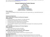 Engineer Resume Sample for Freshers Latest Resume format Resume formats for Fresher Engineer