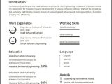 Engineer Resume Template 2018 Free software Quality Engineer Cv Template Word Psd