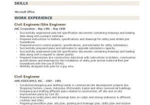 Engineer Resume Website Civil Engineer Resume Samples Qwikresume