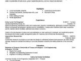 Engineer Resume with No Experience Entry Level Civil Engineer Objectives Resume Objective