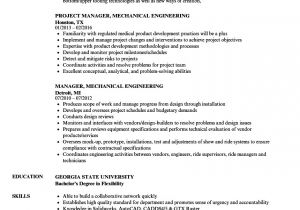 Engineer Resume Zone Manager Mechanical Engineering Resume Samples Velvet Jobs