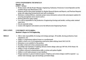 Engineer Technician Resume Example Civil Engineering Technician Resume Samples Velvet Jobs