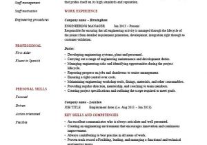 Engineering Manager Resume Engineering Manager Resume Sample Template Example