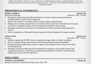 Engineering Manager Resume Sample Resume October 2014