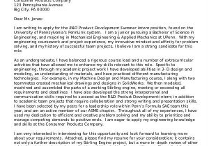 Engineering Placement Cover Letter Cover Letters for Internship 7 Free Word Pdf Documents