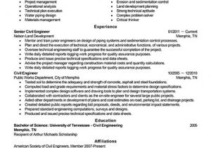 Engineering Resume Examples Best Civil Engineer Resume Example Livecareer