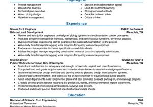 Engineering Resume format Best Civil Engineer Resume Example Livecareer